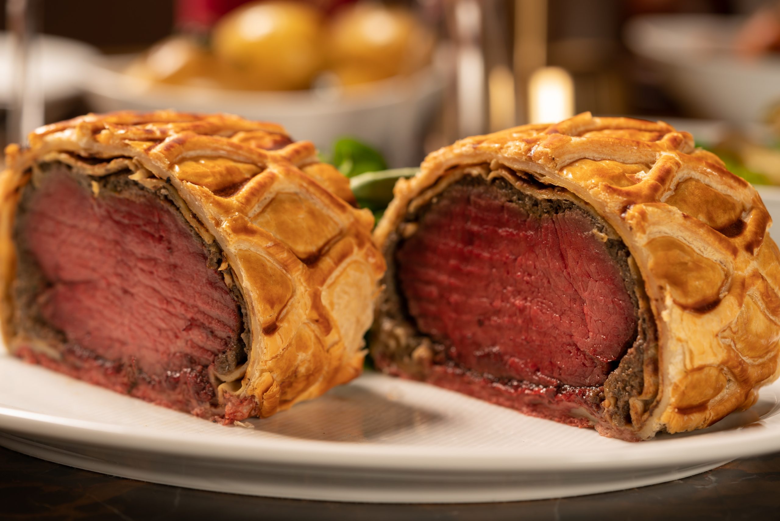 Beef Wellington at RAILS Restaurant & Little bar - Aubrey Allen beef